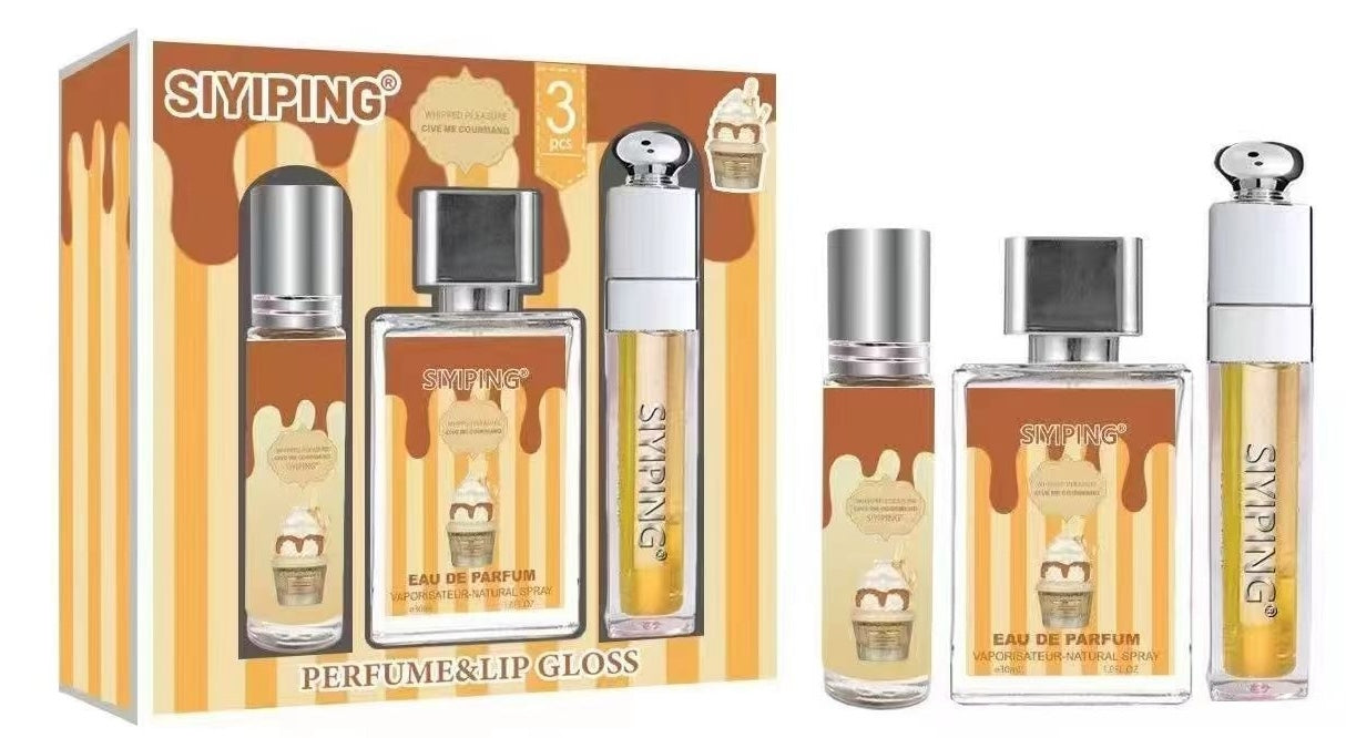 Perfume and Lipgloss Set #Whipped Pleasure (1Pack)
