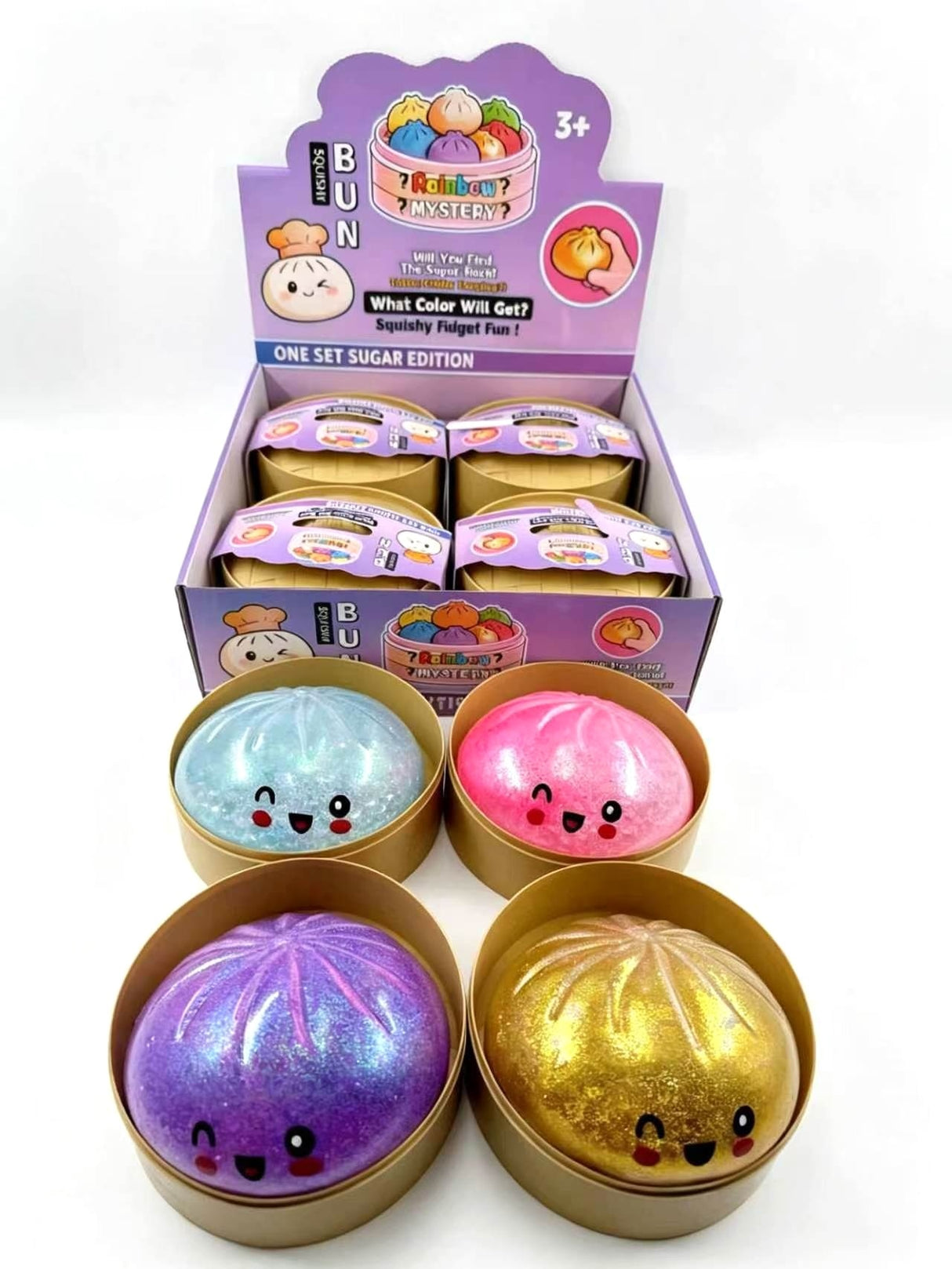 Jumbo Ball Dumpling Squishy Toy #XLDP02 (4PC)