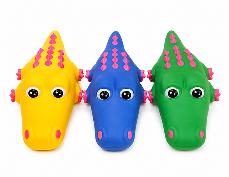 Jumbo Crocodile Squishy Toy #XLSQCRC (4PC)