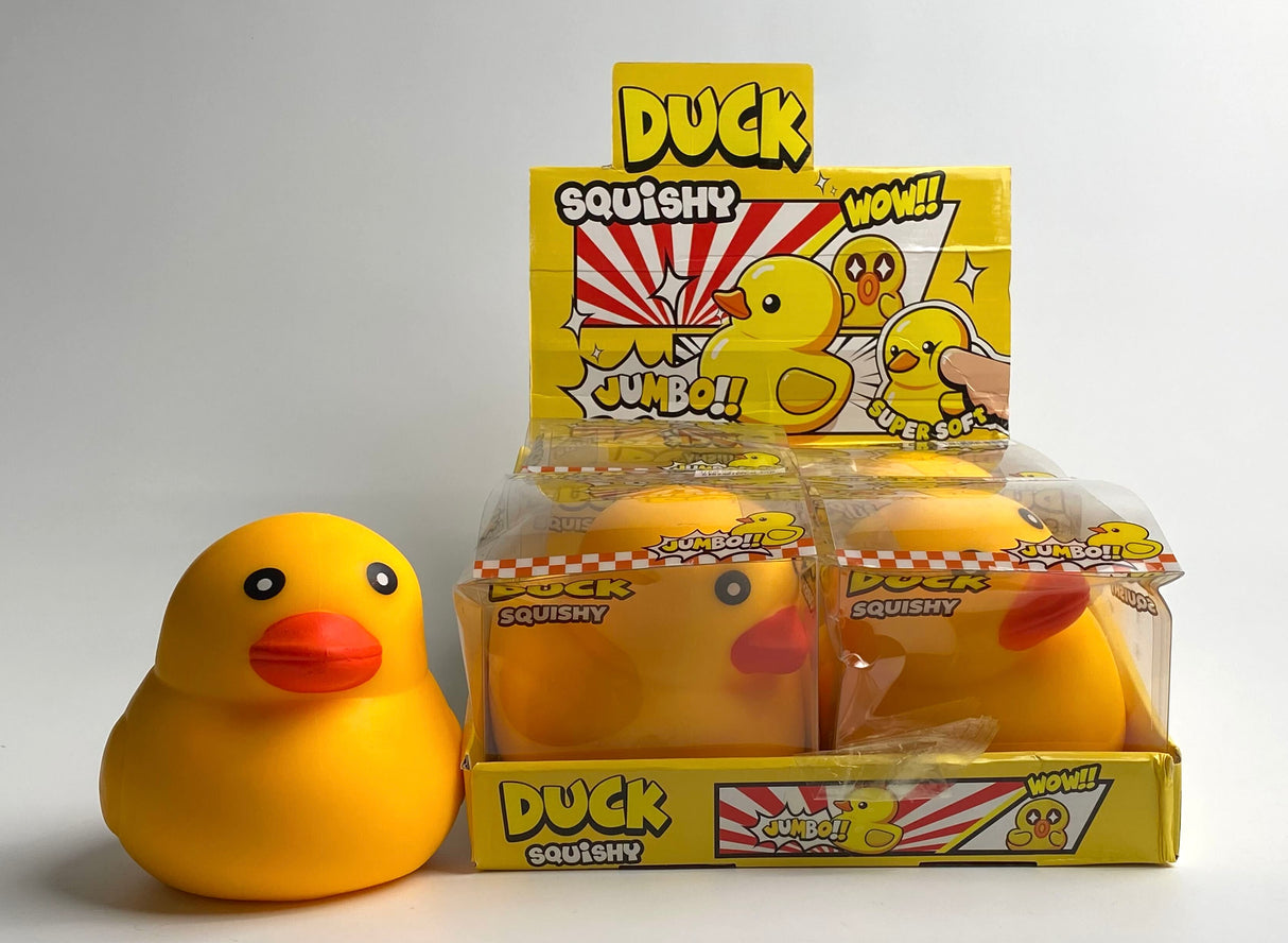 Jumbo Rubber Ducky Squishy Toy #XLSQDUC (4PC)