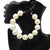 Fashion Pearl Hoop Earrings #YE2867 - Multiple Colors (PC)