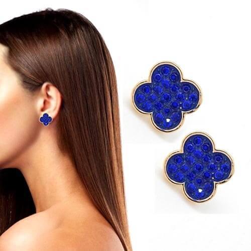 Fashion Design Clover Earrings #YE3542 - Multiple Colors (PC)