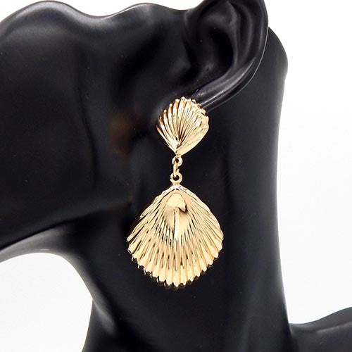 Fashion Sea Shell Earrings #YE3570 - Multiple Colors (PC)