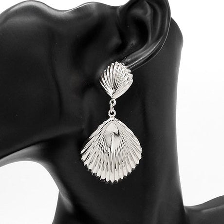 Fashion Sea Shell Earrings #YE3570 - Multiple Colors (PC)