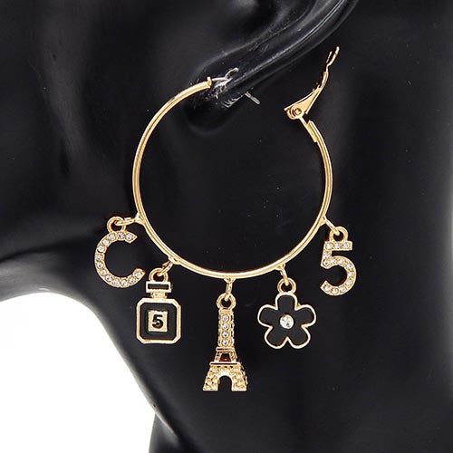 Fashion Design Earrings #YE3575 - Multiple Colors (PC)