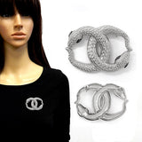 Fashion Design Snake Brooch #YM2018 - Multiple Colors (PC)