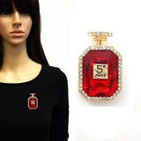 Fashion Perfume Bottle Brooch #YM2071 - Multiple Colors (PC)