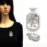Fashion Perfume Bottle Brooch #YM2071 - Multiple Colors (PC)
