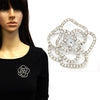 Fashion Flower Rhinestone Brooch #YM2081 - Multiple Colors (PC)