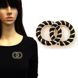 Fashion Design Infinity Brooch #YM2106 - Multiple Colors (PC)