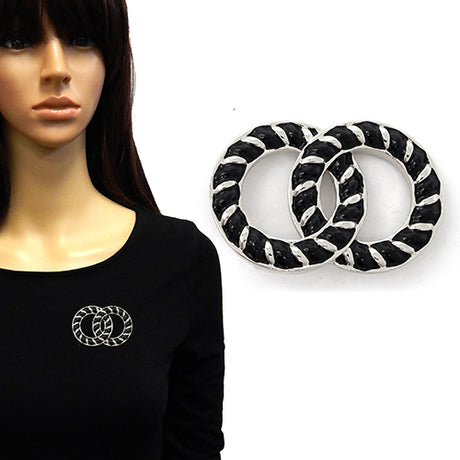 Fashion Design Infinity Brooch #YM2106 - Multiple Colors (PC)