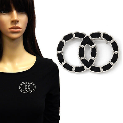 Fashion Design Infinity Brooch #YM2118 - Multiple Colors (PC)