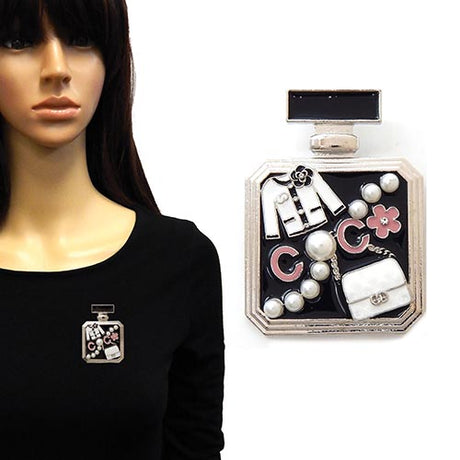 Fashion Design Brooch #YM2169 - Multiple Colors (PC)