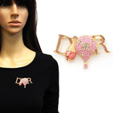 Fashion Air Balloon W/Stars Brooch #YM2267 - Multiple Colors (PC)