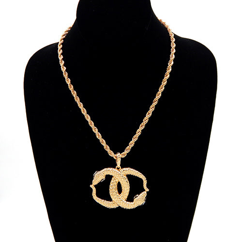 Fashion Snake Design Necklace #YN3604 - Multiple Colors (PC)