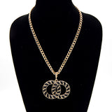 Fashion Chain Necklace #YN3706 - Multiple Colors (PC)