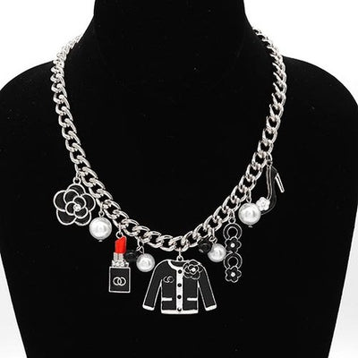 Fashion Design Chain Necklace #YN3749 - Multiple Colors (PC)