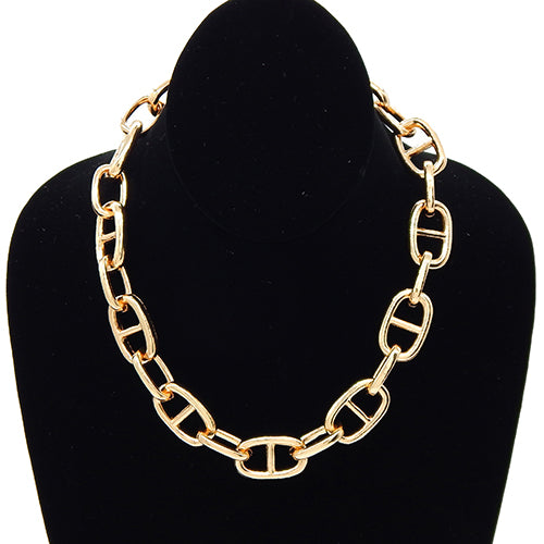 Fashion Chain Necklace #YN3754 - Multiple Colors (PC)
