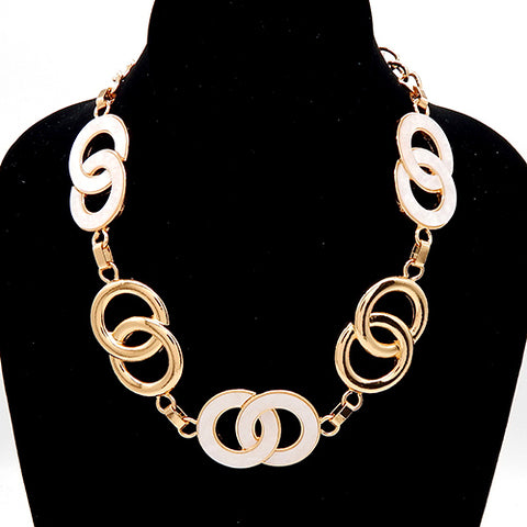 Fashion Infinity Chain Necklace #YN3755 - Multiple Colors (PC)