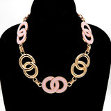 Fashion Infinity Chain Necklace #YN3755 - Multiple Colors (PC)