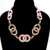 Fashion Infinity Chain Necklace #YN3755 - Multiple Colors (PC)