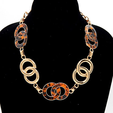 Fashion Infinity Chain Necklace #YN3755 - Multiple Colors (PC)