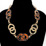 Fashion Infinity Chain Necklace #YN3755 - Multiple Colors (PC)