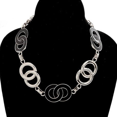 Fashion Infinity Chain Necklace #YN3755 - Multiple Colors (PC)