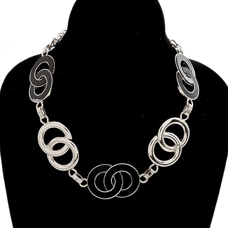 Fashion Infinity Chain Necklace #YN3755 - Multiple Colors (PC)