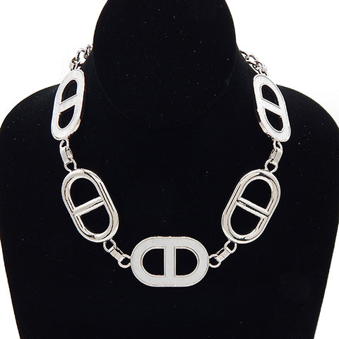Fashion Design Chain Necklace #YN3756 - Multiple Colors (PC)