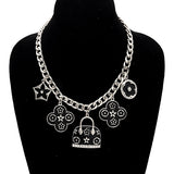 Fashion Handbag Charm Chain Necklace #YN3766 - Multiple Colors (PC)