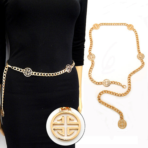 Fashion Chain Belt #YT2021GD (PC)