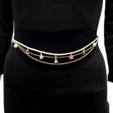 Fashion Design Chain Belt #YT2067 - Multiple Colors (PC)