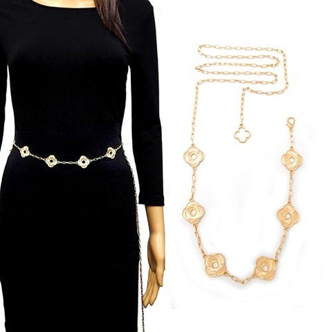 Fashion Clover Chain Belt #YT2068 - Multiple Colors (PC)