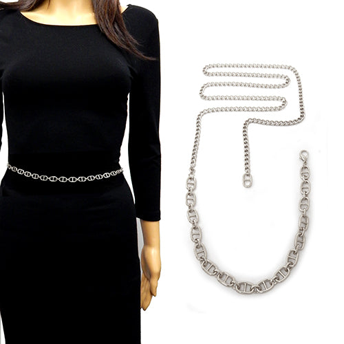 Fashion Toggle Link Chain Belt #YT2069 - Multiple Colors (PC)