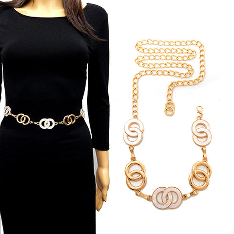 Fashion Infinity Design Chain Belt #YT2071 - Multiple Colors (PC)