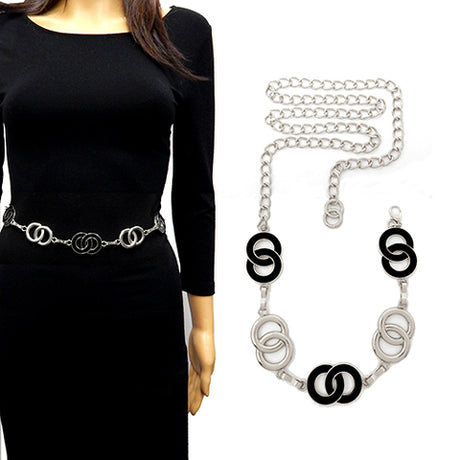 Fashion Infinity Design Chain Belt #YT2071 - Multiple Colors (PC)