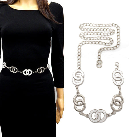 Fashion Infinity Design Chain Belt #YT2071 - Multiple Colors (PC)