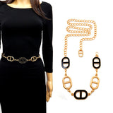 Fashion Design Chain Belt #YT2072 - Multiple Colors (PC)