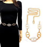 Fashion Design Chain Belt #YT2072 - Multiple Colors (PC)