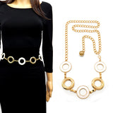 Fashion Circle Link Chain Belt #YT2077 - Multiple Colors (PC)