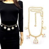 Fashion Charm Chain Belt #YT2081 - Multiple Colors (PC)
