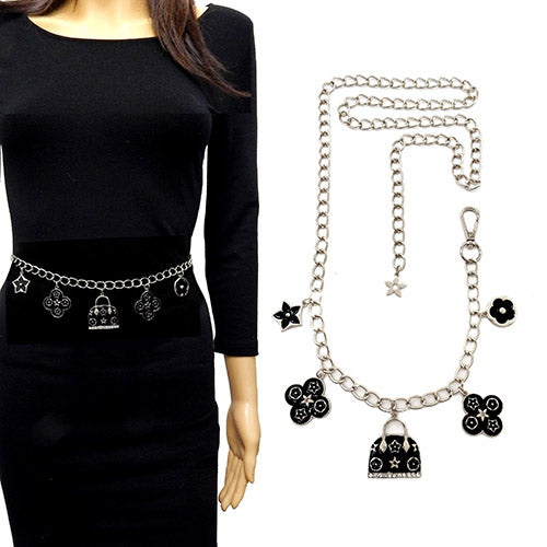 Fashion Charm Chain Belt #YT2081 - Multiple Colors (PC)
