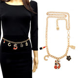 Fashion No.5 Chain Belt #YT2083 - Multiple Colors (PC)