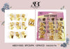 Fashion Hair Ring Accessories #ABD1155G (12PC)