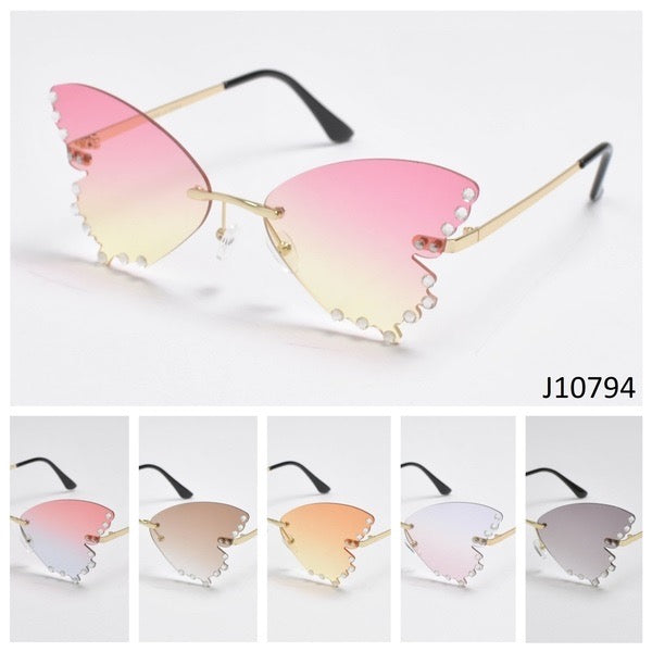 Wholesale Fashion Sunglasses #J10794 (12PC)