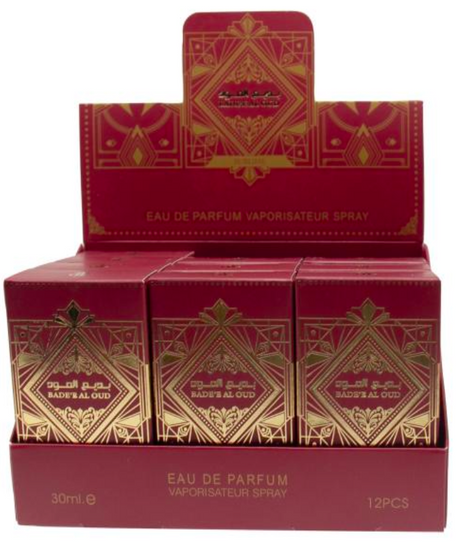 Luxury Small Size Eau de Parfum Spray 1oz #Badee Al Oud Burgundy