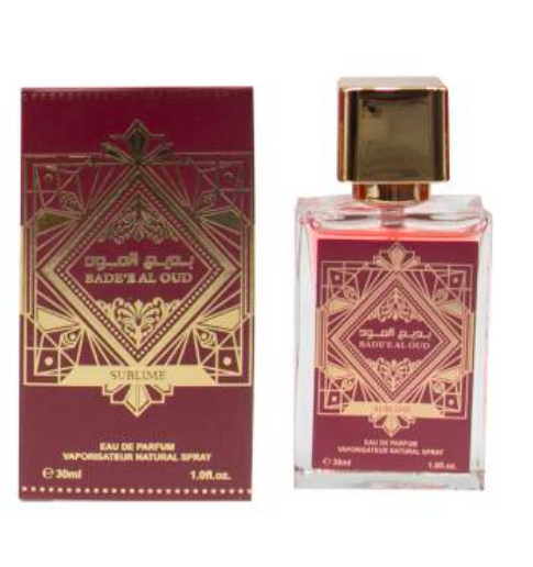 Luxury Small Size Eau de Parfum Spray 1oz #Badee Al Oud Burgundy