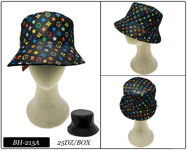 Fashion Design Bucket Hat #BH215 - Multiple Colors (PC)