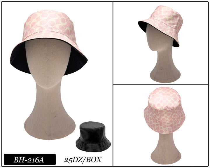 Fashion Design Bucket Hat #BH216 - Multiple Colors (PC)
